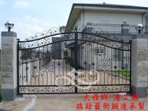 電動雙開門A1001  - 瑞銓藝術鍛造