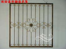 鍛造防盜窗D1027  - 瑞銓藝術鍛造
